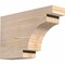 Ekena Millwork Mediterranean Rough Sawn Rafter Tail, Douglas Fir, 4"W x 10"H x 16"L RFT04X10X16MED00RDF - alternate 1